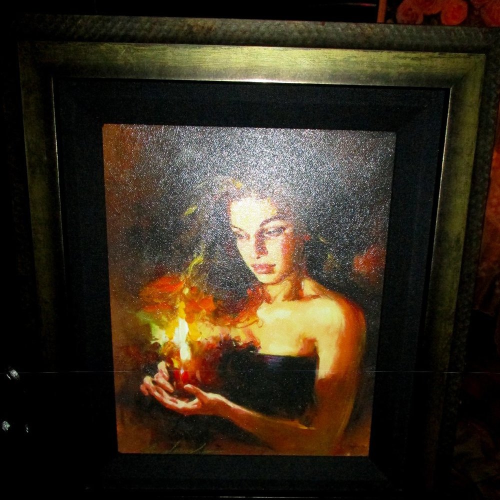 Andrew Atroshenko Framed "Shimmering Light"